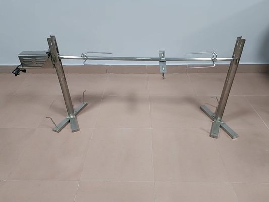 Roaster οβελών σχαρών 30kgs CSA υπαίθρια σχάρα Rotisserie οβελών με τις κλειδώσιμες ρόδες