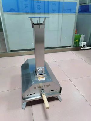 Φορητός μίνι ανοξείδωτου πιτσών φούρνος πιτσών φούρνων 201ss 5min μίνι υπαίθριος